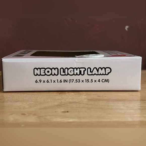 Hello Kitty & My Melody LED Neon Pink Light Lamp Made By Sanrio. New In Box. - Picture 7 of 12